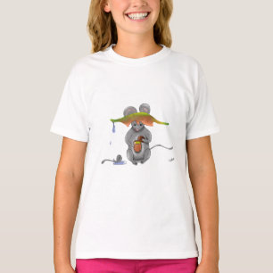 DE T-Shirt Herbst Maus