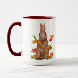 DE Tasse Hase im Herbst