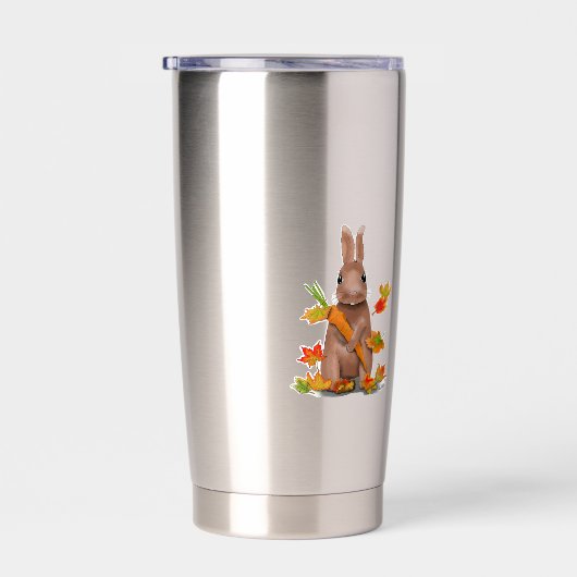DE Tasse Hase im Herbst Thermobecher (Rechts)