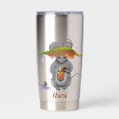 DE Tasse Herbst Maus Thermobecher (Vorderseite)