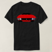 De Tomaso Mangusta 1960er Jahre Italienischer Klas T-Shirt (Design vorne)
