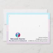 De Verpleegkundige Dankeskarte (Rückseite)