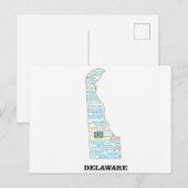 DE WORD STAAT POSTKARTE (Vorne/Hinten)