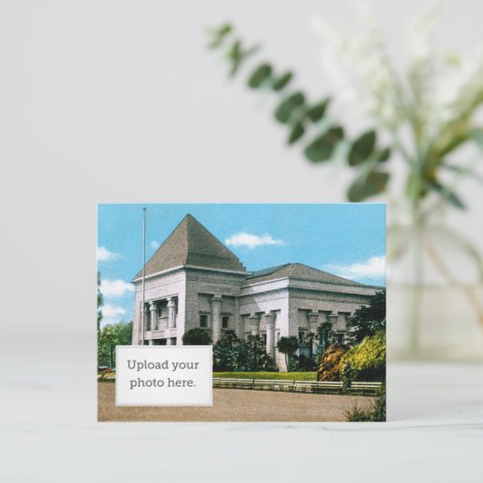 de Young Museum Postkarte (Stehend Vorderseite)