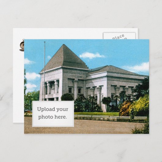 de Young Museum Postkarte (Vorne/Hinten)