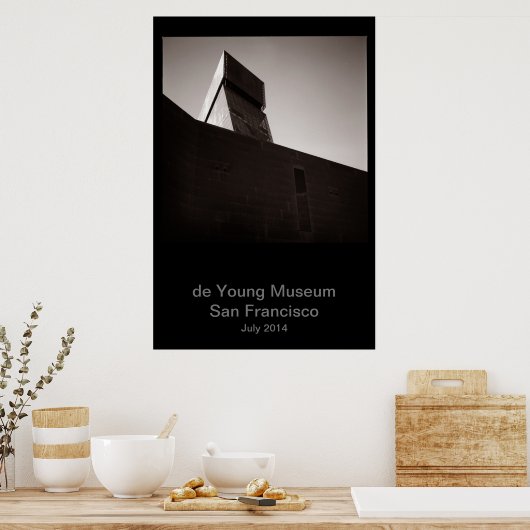 de Young Museum San Francisco Poster (Küche)