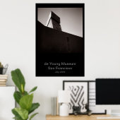 de Young Museum San Francisco Poster (Heimbüro)