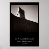 de Young Museum San Francisco Poster (Vorne)