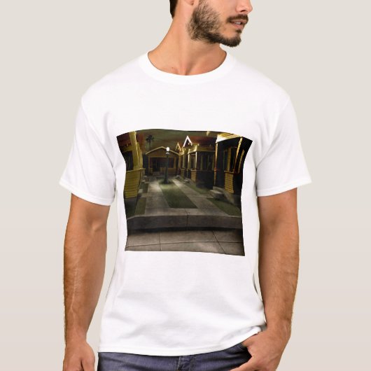 DEA01 Bungalows.tif T-Shirt (Vorderseite)