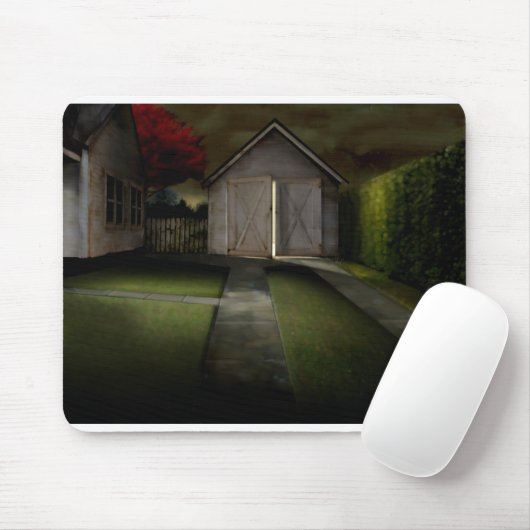 DEA03 Garage.tif Mousepad (Mit Mouse)