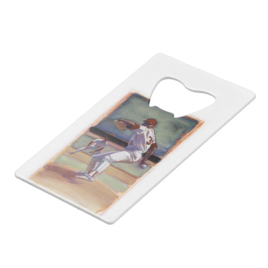 DEA22 Baseball 1.tif Geldbeutel Flaschenöffner (Rückseite Schrägansicht)