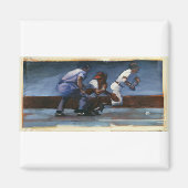 DEA23 Baseball 2,tif Magnet (Vorne)