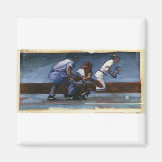 DEA23 Baseball 2,tif Magnet (Vorne)