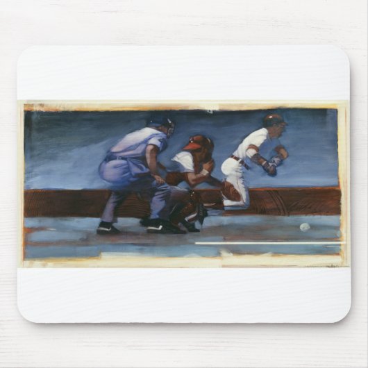 DEA23 Baseball 2.tif Mousepad (Vorne)