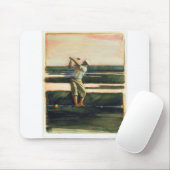 DEA24 Golfer.tif Mousepad (Mit Mouse)