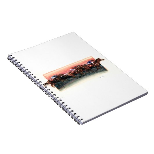 DEA25 Pferd Race.tif Notizblock (Rechte Seite)