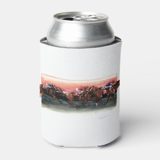 DEA25 Pferderennen.tif Dosenkühler (Kanne Vorderseite)