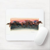 DEA25 Pferderennen.tif Mousepad (Mit Mouse)
