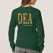 DEA: Tägliches Trainingsberatung T-Shirt (Rückseite)