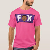 De'Aaron Fox - Sacramento Basketball T-Shirt (Vorderseite)