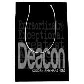Deacon Extraordinaire CUSTOM Mittlere Geschenktüte (Vorderseite)