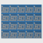 Deacon Extraordinaire Geschenkpapier (Flach)