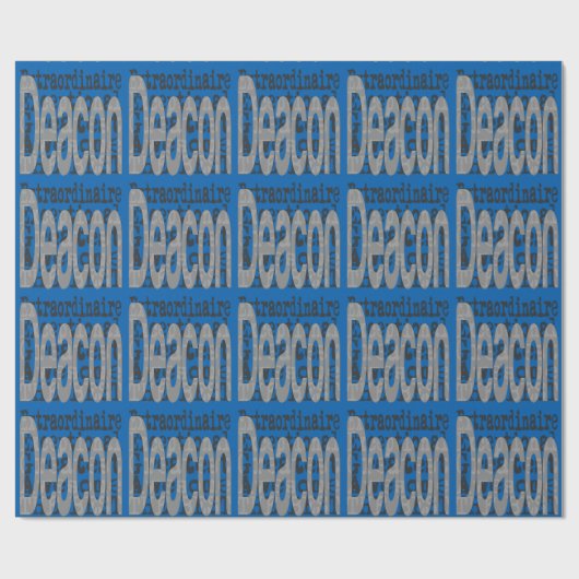 Deacon Extraordinaire Geschenkpapier (Flach)