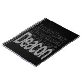 Deacon Extraordinaire Notizblock (Linke Seite)