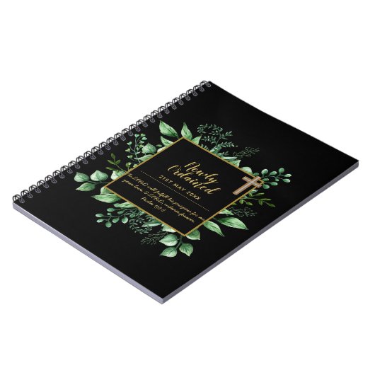 DEACON neu Ordinierte Verse-Geschenkidee Notizblock (Linke Seite)