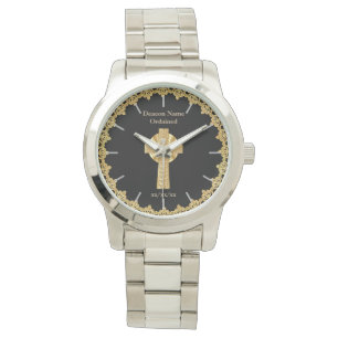 Deacon Ordised Ordination Gift Gedenk Armbanduhr
