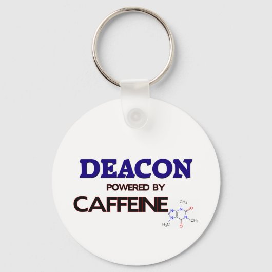 Deacon Powered by Coffein Schlüsselanhänger (Vorderseite)
