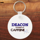 Deacon Powered by Coffein Schlüsselanhänger (Vorderseite)