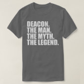 DeaconDeacon Name Deacon Vorname T-Shirt (Design vorne)