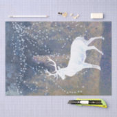 Dead Buck Snowflake Decoupage Seidenpapier (Handwerk)