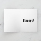 Dead Cat Bounce Karte (Innenseite)