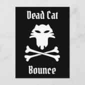 Dead Cat Bounce Postkarte (Vorderseite)