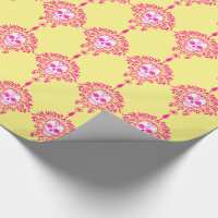Dead Damask - Chic Sugar Skulls Wrapping Paper
