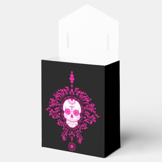 Dead Damask - Custom Sugar Skull Gevor Boxen Geschenkschachtel (Geöffnet)