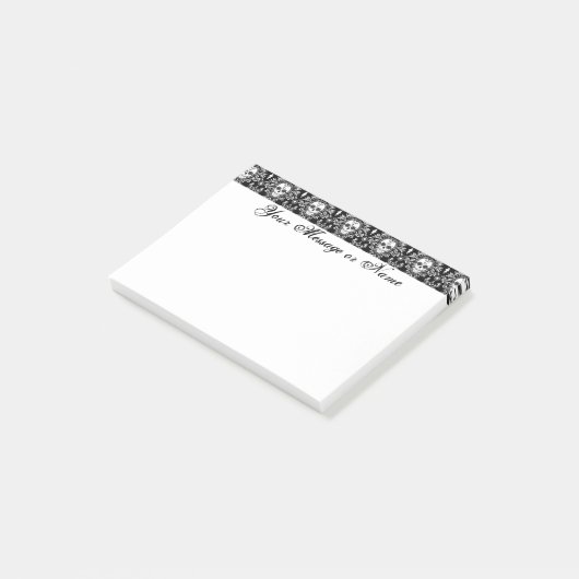 Dead Damask - Custom Sugar Skulls Post-it® Notes Post-it Klebezettel (angewinkelt)