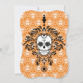 Dead Damask - Spezielle Einladungen für den Zucker (Rückseite)