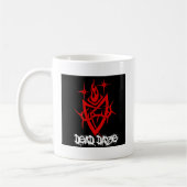 Dead Daze Tribal Heart Kaffeetasse (Links)