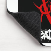 Dead Daze Tribal Heart Mousepad (Ecke)