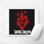 Dead Daze Tribal Heart Mousepad (Mit Mouse)