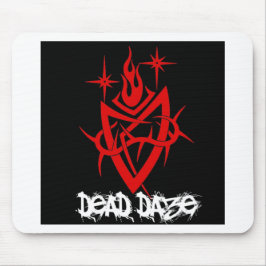Dead Daze Tribal Heart Mousepad