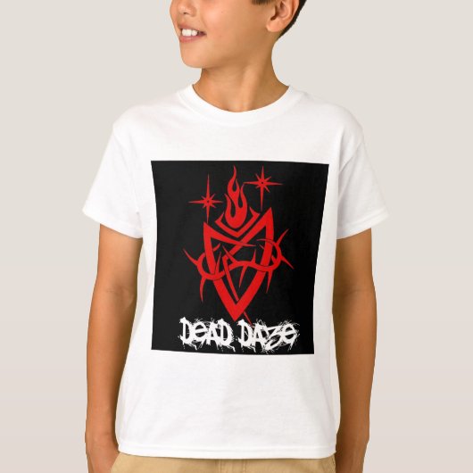 Dead Daze Tribal Heart T-Shirt (Vorderseite)