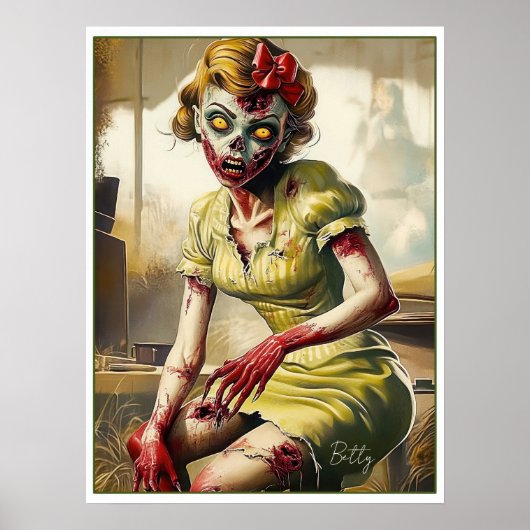 Dead, Dreamy, and Dangerously Darling: Betty Poster (Vorne)