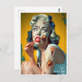 Dead, Dreamy, and Dangerously Darling: Bobby Joe Postkarte (Vorne/Hinten)