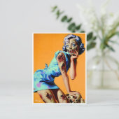 Dead, Dreamy, and Dangerously Darling: Kaye Postkarte (Stehend Vorderseite)