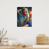 Dead, Dreamy, and Dangerously Darling: Natty Poster (Küche)