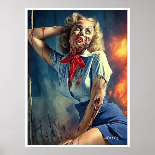 Dead, Dreamy, and Dangerously Darling: Natty Poster (Vorne)